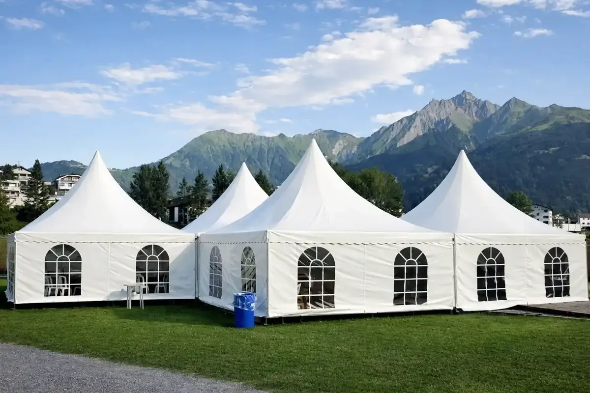 Aluminium hangar tent manufacturer in India for aircraft storage, aviation and industrial applications by ShadeCo